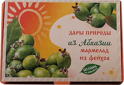 №2 Мармелад дары природы "Фейхоа" 180г   в Нерюнгри